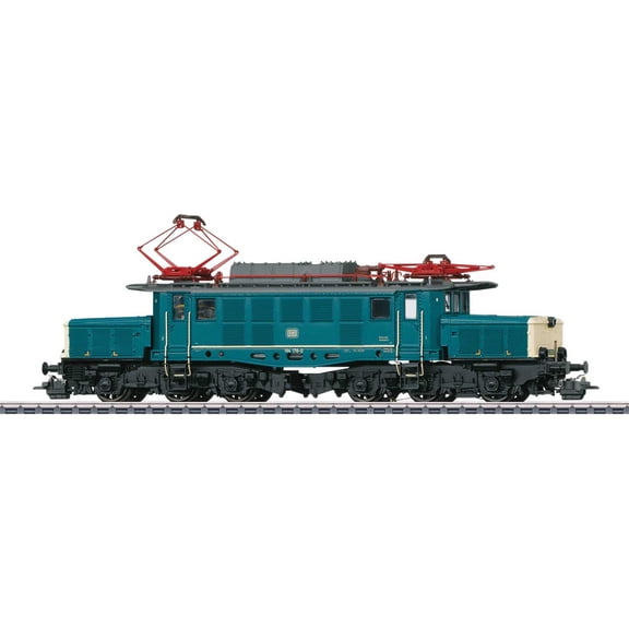 Class BR 194 Electric - 3-Rail w/Sound & Digital -- German Federal Railroad DB #194 178-0 (Era IV 1980, turquoise, ivory, black)