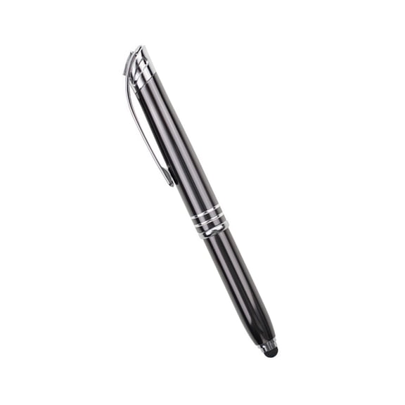 Class Business Illuminated Ballpoint Pen Featuring LED Light Source And Touch Styluses For Various Capacitive Screens