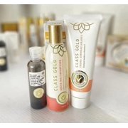 Class Gold Kit Multibeneficios, Aceite, Crema Dermoaclarante y Agua Micelar.