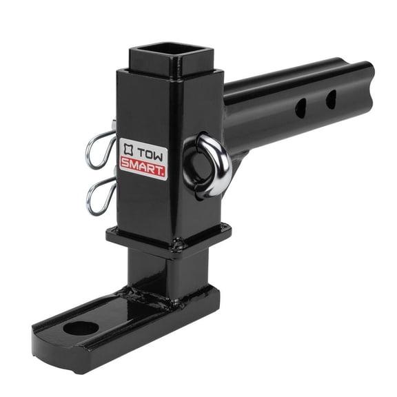 Class IV, 7,500 lbs. 7-1/2 in. Drop to 6-1/4 in. Rise, Adjustable X-Mount Trailer Hitch Ball Mount