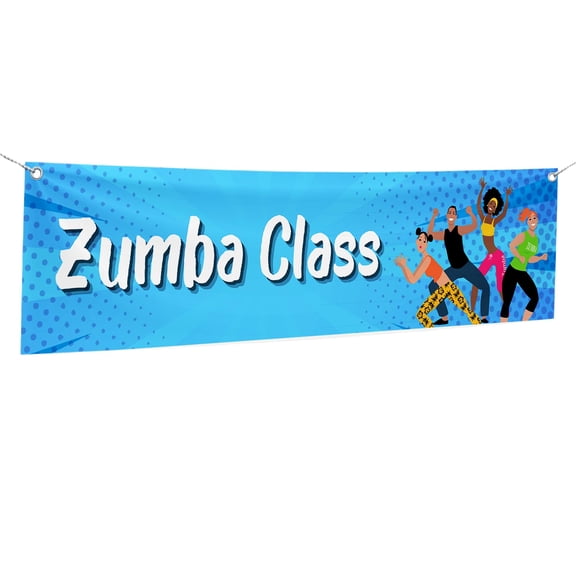 Class Large Banners and Signs for Outdoor by DreamController-Polyester Banner with 4 Holes for Easy Hang Indoor & Outdoor|4x1 Feet HD Banner to Promote Church| Made in USA