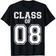 thumbnail image 1 of Class Of 08 Custom Graduation Senior Personalized Grads T-Shirt, 1 of 3