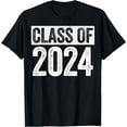 thumbnail image 1 of Class Of 2024 T-Shirt Senior 2024 Graduation Shirt T-Shirt, 1 of 4