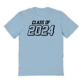 thumbnail image 1 of Class Of 2024 light blue T-Shirt, 1 of 1