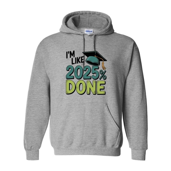 Class Of 2025 Graduation Senior Year Student School Top Graphic Pullover Hoodie, up to size 5XL