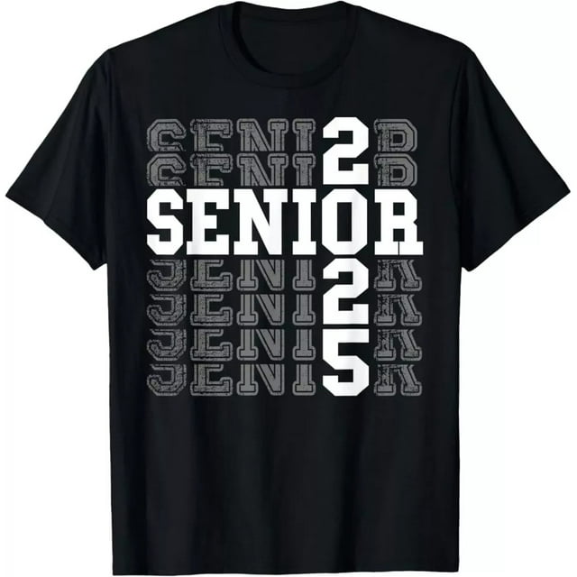 Class Of 2025 Senior 2025 Back To School 2025 Graduation 25 TShirt, Unisex Tee