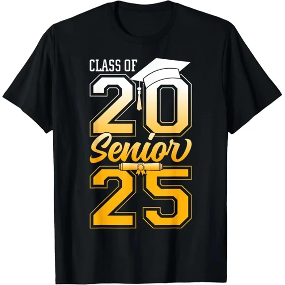 Class Of 2025 Senior Grad College Graduation Gift T-Shirt Unisex S-5XL Hot Trending Shirt, Vintage Birthday Gift