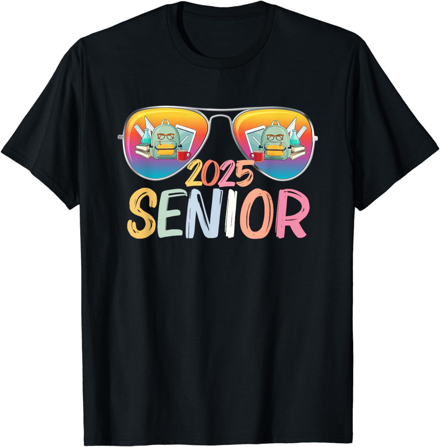 Class Of 2025 Sunglasses Senior 2025 Graduation Party TShirt