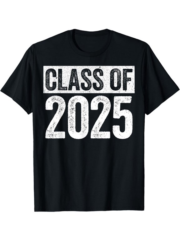 Class Of 2025 T-Shirt Senior 2025 Graduation Shirt T-Shirt Men women T-shirt black, gift. Sizes: S, M,L, XL, 2XL, 3XL, 4XL