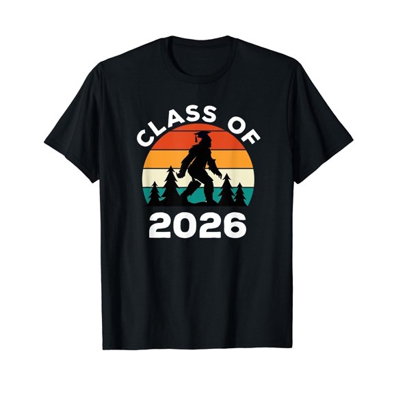 Class Of 2026 Bigfoot T-Shirt