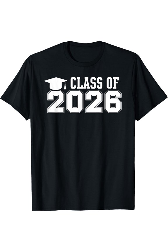 Class Of 2026 Graduation School Vintage Spirit Senior 2026 T-Shirt All Size S-5Xl