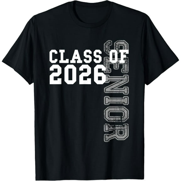 Class Of 2026 Senior 2026 Graduation 2025 Student Kids T-Shirt Unisex S-5XL Hot Trending Shirt, Vintage Birthday Gift
