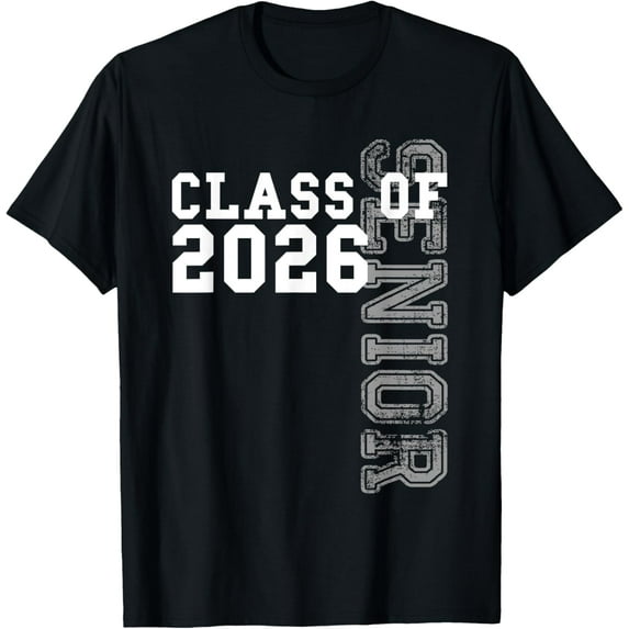Class Of 2026 Senior 2026 Graduation 2025 Student Kids T-Shirt Unisex S-5XL Hot Trending Shirt, Vintage Birthday Gift