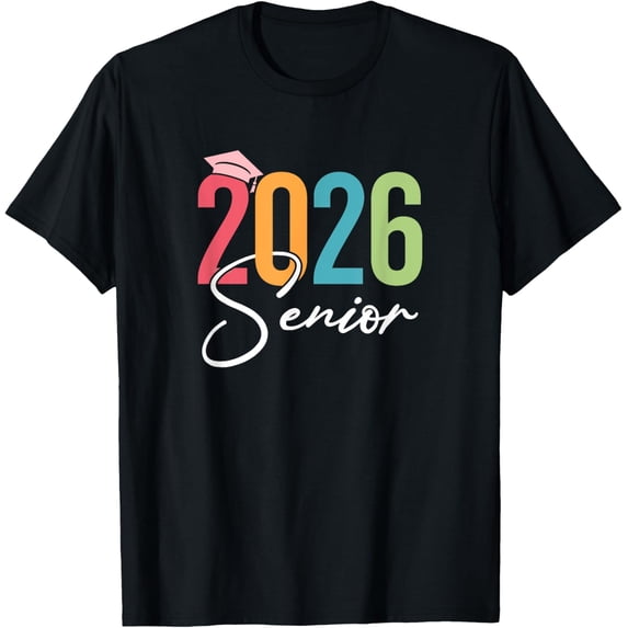Class Of 2026 Senior 2026 Graduation Retro Back To School T-Shirt All ...