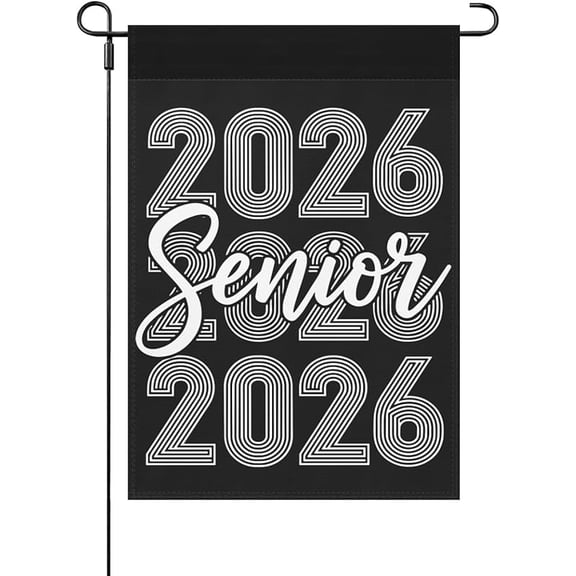Class Of 2026 Senior - 2026 Graduation Yard Flags Funny Banners For Camping
