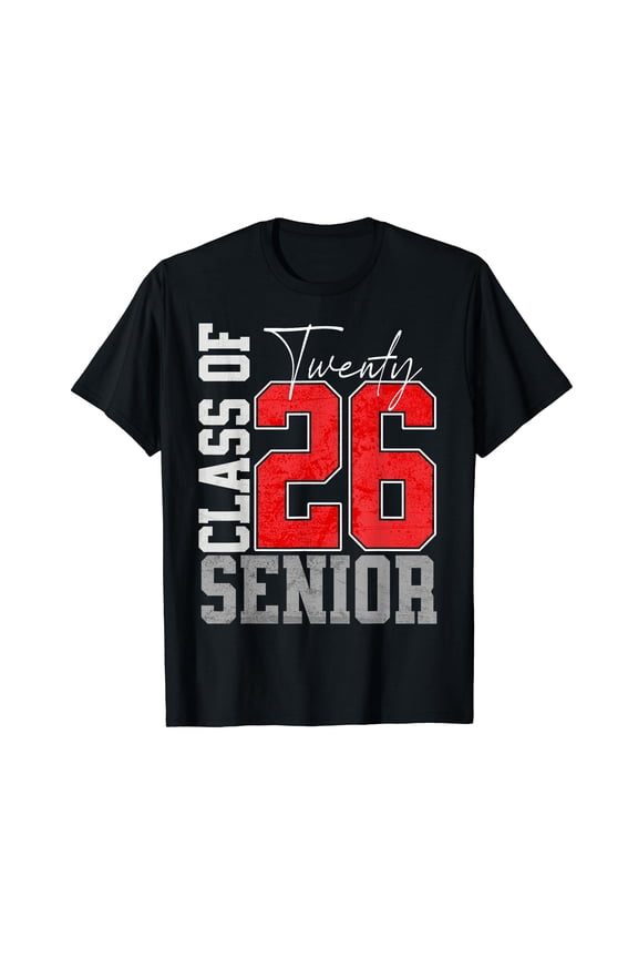 Class Of 2026 Twenty 26 Graduation Senior 2026 T-Shirt