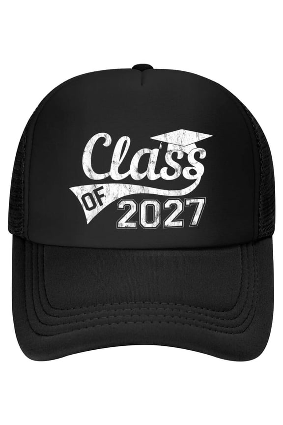 Class Of 2027 Graduation 2027 Senior First Day Of School Baseball Cap