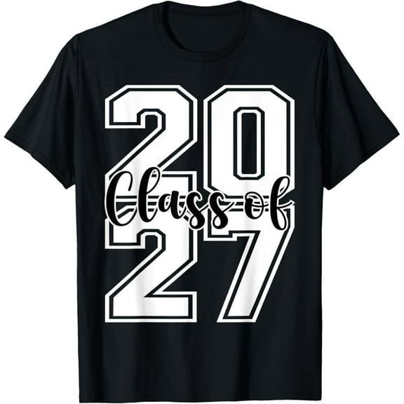 Class Of 2027 Growing Up graduate for Senior 2027 Graduation T-Shirt
