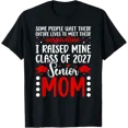 thumbnail image 1 of Class Of 2027 Senior Mom Of Graduate 2027 Senior Mother T-Shirt Size S-5XL, 1 of 5