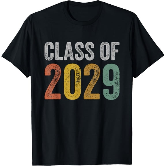 Class Of 2029 College University High School Graduate T-Shirt All Size S-5Xl