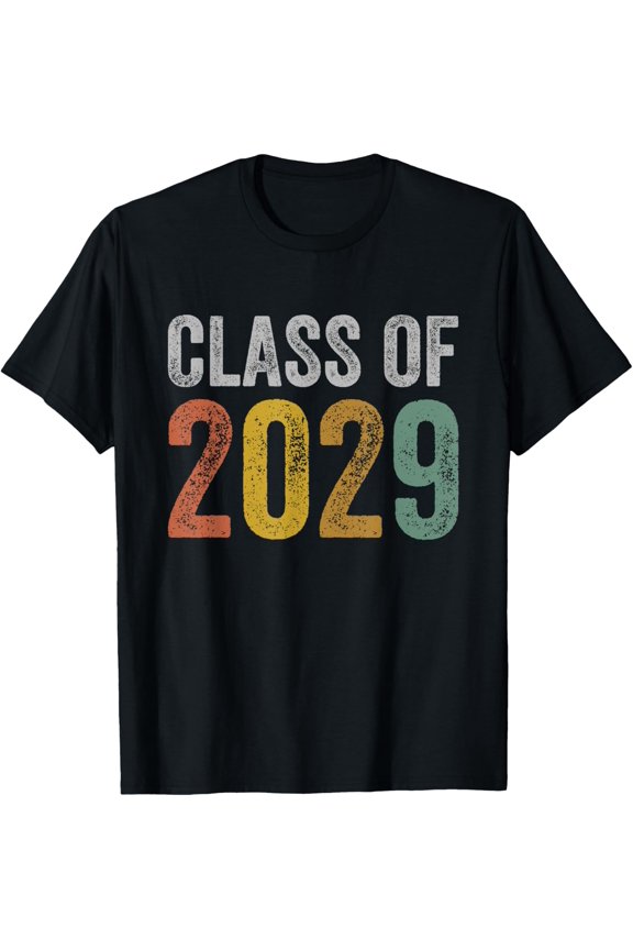 Class Of 2029 College University High School Graduate T-Shirt All Size S-5Xl