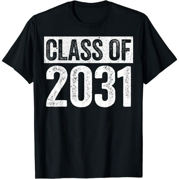 Class Of 2031 T-Shirt Senior 2031 Graduation Shirt T-Shirt