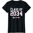 thumbnail image 1 of Class Of 2034 Grow With Me Graduation First Day Of School T-Shirt, 1 of 3