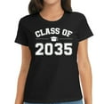 thumbnail image 1 of Class Of 2035 Grow With Me Kindergarten Graduation Gift T-Shirt, 1 of 5