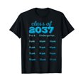 thumbnail image 1 of Class Of 2037 Grow With Me First Day Of Preschool Prek Retro T-Shirt, 1 of 3