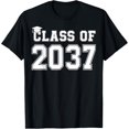 thumbnail image 1 of Class Of 2037 Pre K Grow With Me Graduation Boys Girls T-Shirt, 1 of 4