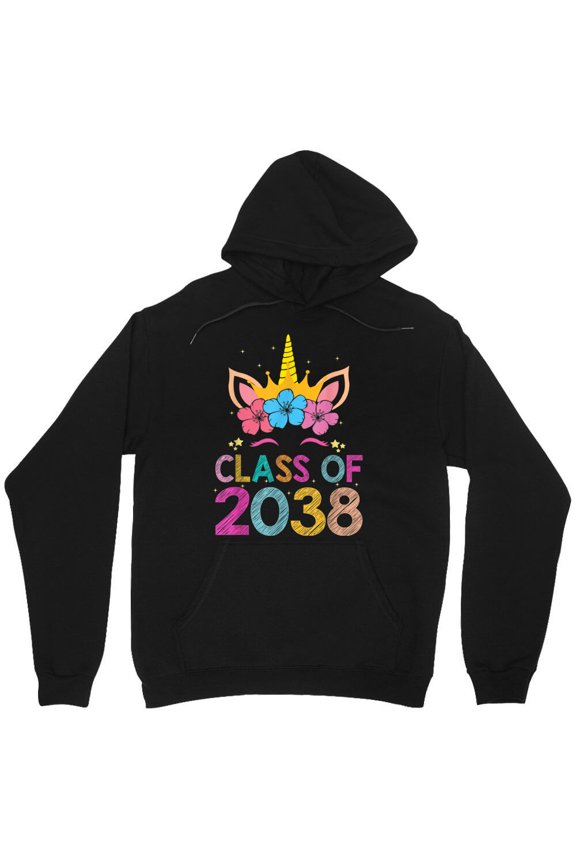 Class Of 2038 Grow With Me First Day of School Future Graduate Graphic - Thoughtful Gift Idea M223 Unisex Hoodie, Up to Size 5XL