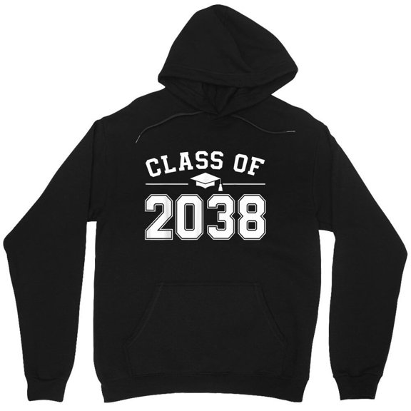Class Of 2038 Grow With Me Kindergarten Pre-K Graduation Graphic Funny - Eco-friendly InkPerfect for Any Occasion M2655 Unisex Hoodie, Up to Size 5XL