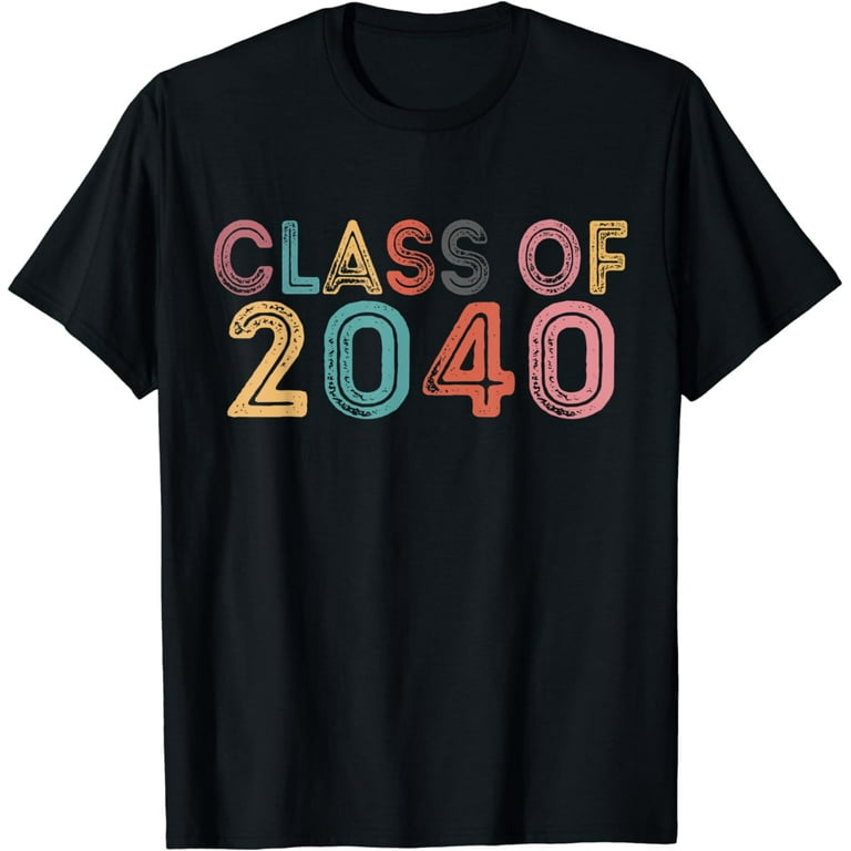 Class Of 2040 Grow With Me Graduation 2040 T-Shirt - Walmart.com