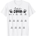 thumbnail image 1 of Class Of 2040 Grow With Me Pre-K To 12Th Grade Handprint T-Shirt Unisex S-5Xl Hot Trending Shirt Birthday Gift, 1 of 4