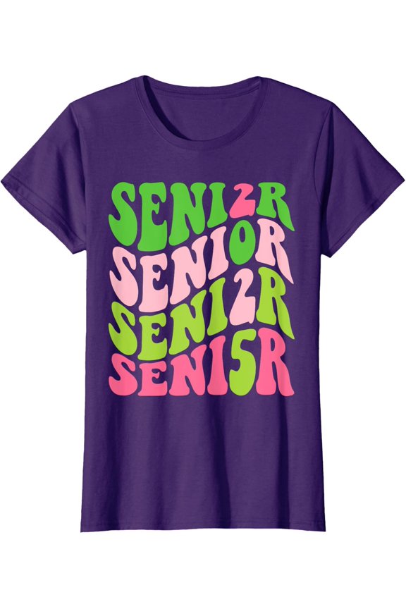 Class Of Senior Back To School Graduation Ladies' Crewneck T-Shirt All Size S-5XL