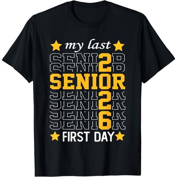 Class Of Senior Year Last First Day Of School T-Shirt - Walmart.com
