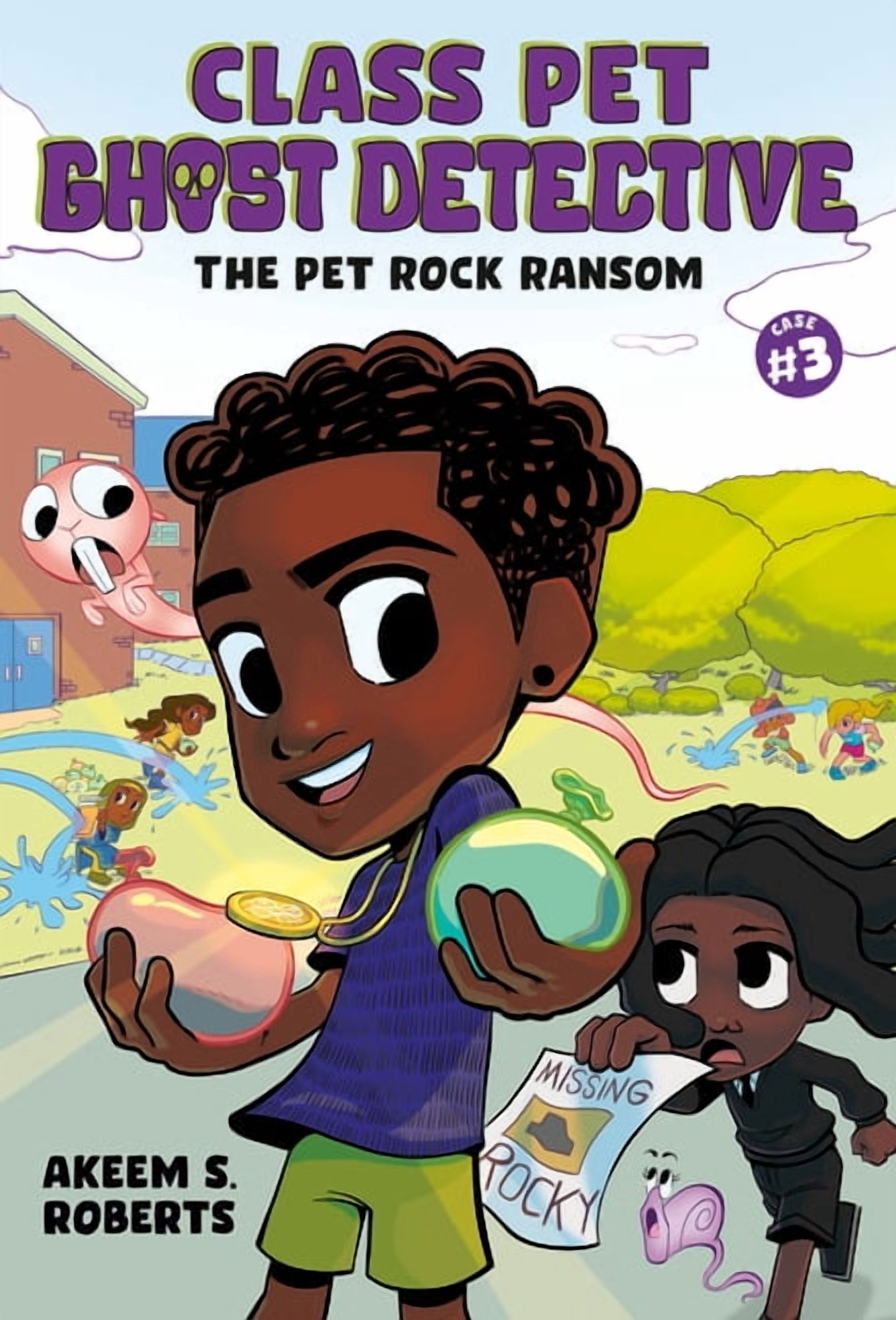 Class Pet Ghost Detective The Pet Rock Ransom: A Graphic Novel, (Paperback)