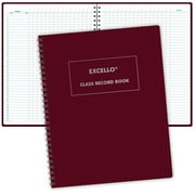Class Record Book Unstructured Extra-Large Blocks, Teacher Grade Book 40 student Names Excello - ZK-MJST-54KZ by Elan Publishing Company