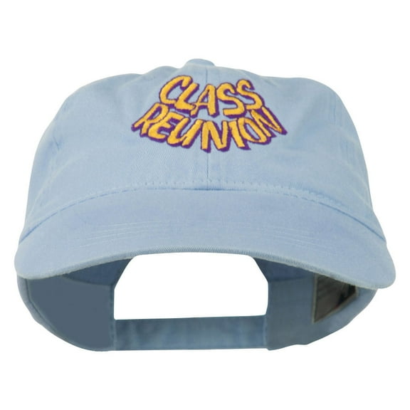 Class Reunion Embroidered Washed Cap - Lavender OSFM