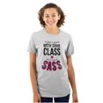 thumbnail image 1 of Class and Sass Funny Southern Belle Women's Plus Size Graphic Tee Brisco Brands 3X, 1 of 5