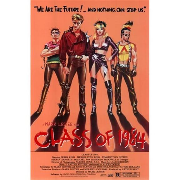 Class of 1984 Movie Poster - 11 x 17 in.