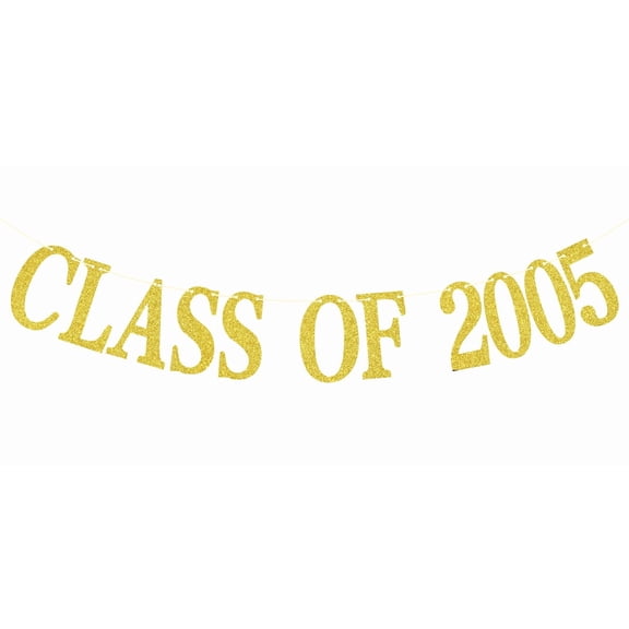 Class of 2005 Banner, 20 Years Reunion Sign, Classmate Reunion, 20 Years Anniversary Party Decorations