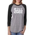 thumbnail image 1 of Class of 2022 Unisex 3/4 Sleeve Baseball Raglan Tee, 1 of 2