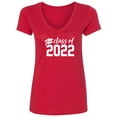 thumbnail image 1 of Class of 2022 Womens V-Neck Tee, 1 of 2