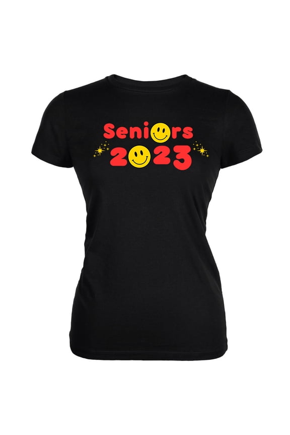 Class of 2023 Graduation Happy Face Seniors Juniors T Shirt