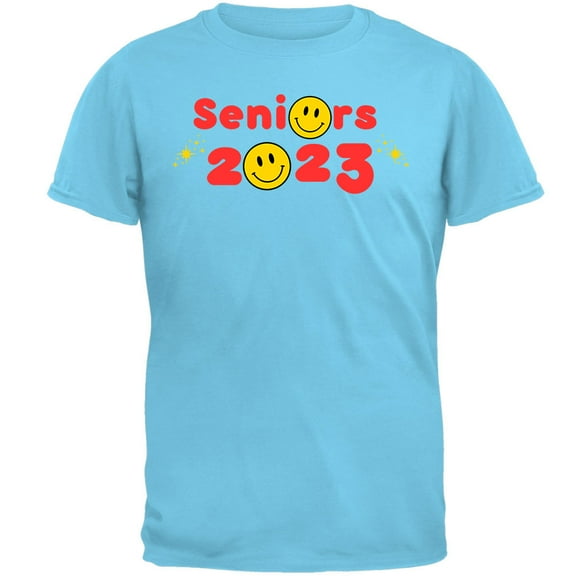 Class of 2023 Graduation Happy Face Seniors T Shirt