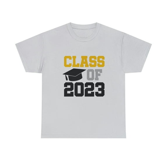 Class of 2023, Senior Graduation T-Shirt, College Graduation T-Shirt, Graduation Gift, Unisex Heavy Cotton Tee