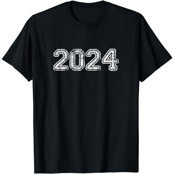 Class of 2024 | Graduation School Vintage Spirit Senior 2024 T-Shirt
