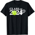 thumbnail image 1 of Class of 2024 Graduation Senior Tennis Player Gifts T-Shirt, 1 of 4