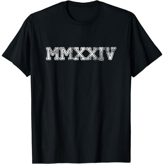 Class of 2024 MMXXIV | Graduation Spirit Vintage Senior 2024 T-Shirt